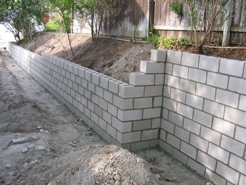 Onde Fazer Projeto Muro de Arrimo Bloco de Concreto Conchal - Projeto Muro de Arrimo Bloco de Concreto Dwg