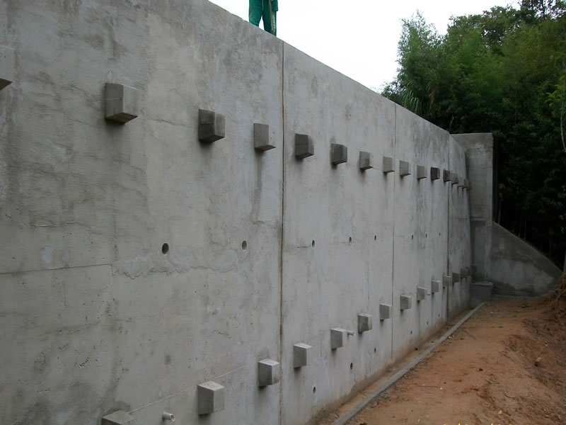 Projeto Estrutural Muro de Divisa Orçamento Poá - Projeto de Fachada de Muro