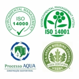 certificação ambiental construção civil preços Laranjal Paulista