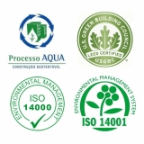 certificações ambientais construção civil Laranjal Paulista