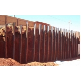 cotação de muro de contenção projeto Jacareí