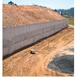 projeto estrutural de muro de arrimo Indaiatuba