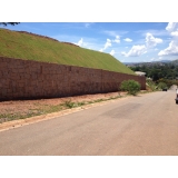 projeto muro de arrimo orçar Araraquara